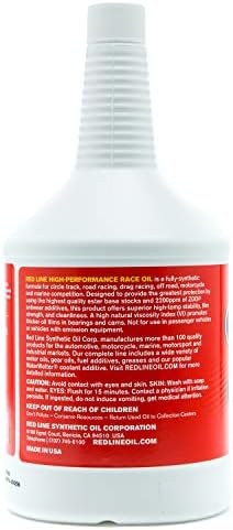 Red Line 10604 60WT Racing Oil Synthetic - Quart