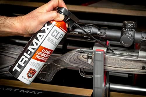 Real Avid Tri-Max 12oz CLP Gun Cleaning Oil - Long Lasting Gun Cleaner Spray w/Two-Position Nozzle Straw Excels in Extreme Temperatures