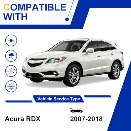 KAIYI 3 Pack Windshield Wipers Compatible with Acura RDX 2007-2018