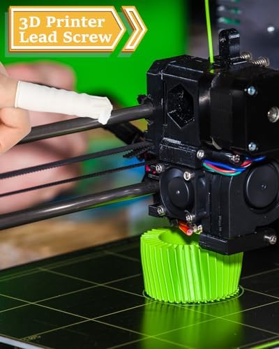 2pcs 3D Printer Lithium Grease 3.53oz Lubricant Printing Machine Lead Screw Gear Lubricating Reduce Noise Z Axis CNC Linear Rail Metal Motor Guide Track for En der V3 SE Office Home Accessories