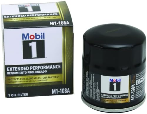Mobil 1 M1-108A Extended Performance Oil Filter, Pack of 2