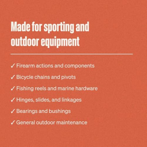 Super Lube Sportsman Kit - Multi-Purpose Synthetic Grease & Oil w/ Syncolon - Water Resistant Grease for Sporting Equipment - Long-Lasting Lubricant - Translucent White - 24 oz (11520)