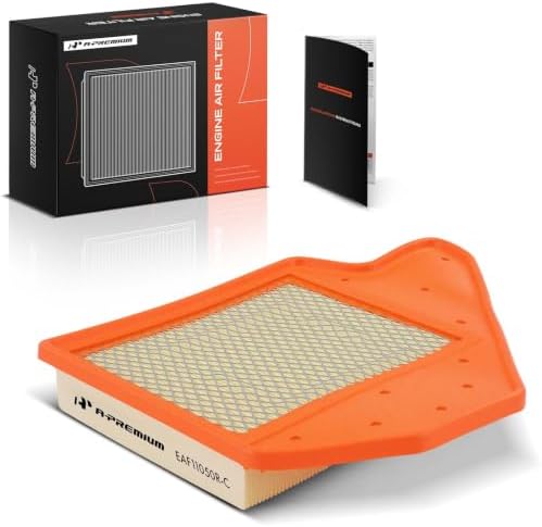 A-Premium Engine Air Filter Compatible with Chrysler Dodge Ram Volkswagen