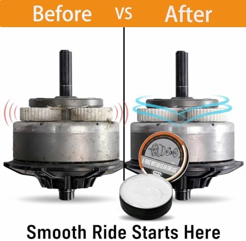 E-Bike Lithium Grease, Multi-Purpose Lubricant Lithium Motor Grease, Lubricating Oil for eBike Motor, Gears |Waterproof, High-Performance Lubricant for Household Use, Automotive,Industrial