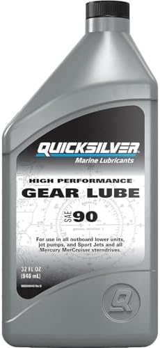 Quicksilver SAE 90 High Performance Gear Lube, 32 oz