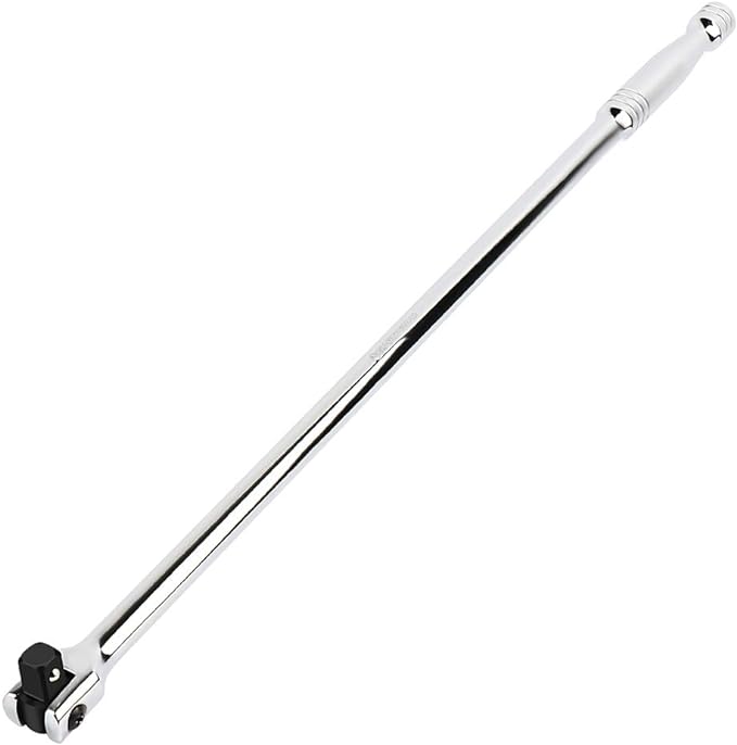 MAXPOWER 24-Inch Breaker Bar 1/2-Inch Drive Flex Handle