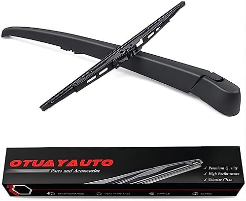 OTUAYAUTO Replacement for 2005-2009 Hyundai Tucson, 2005-2010 Kia Sportage Rear Windshield Wiper Arm Blade Set - OEM Factory