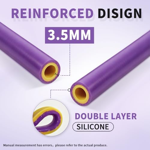 3/8" ID-10Ft Heater Hose Silicone Coolant Radiator Enhanced Double