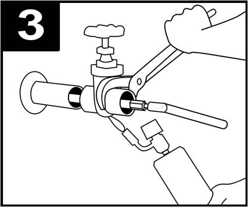 Jet Swet 2000 Kit - Water Stopper for Pipes 1/2", 3/4", 1" - 3 Tools, Heavy Duty Plumbing Plugs for Fast Copper PVC Water Line Repairs 65 PSI, Solder Without Draining