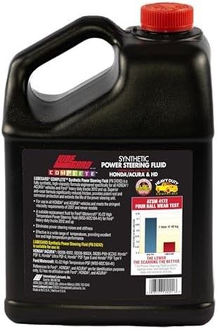 Lubegard 24201 Complete Synthetic Power Steering Fluid, 1 Gallon