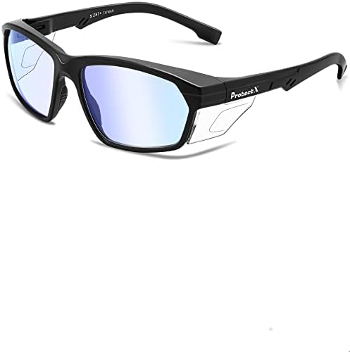 ProtectX Classic Safety Glasses, Anti-Fog Scratch Resistant Lenses