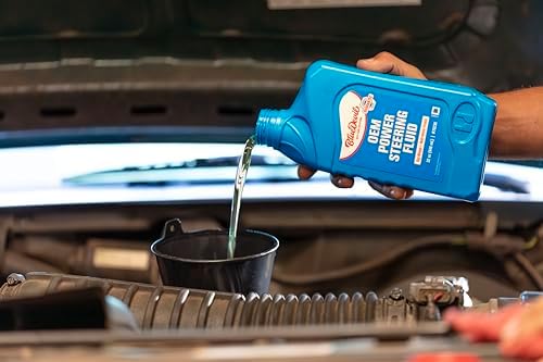 BlueDevil Products Power Steering Fluid - 1 Quart (Pack of 6)