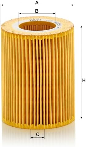Mann Filter HU 925/4 y Cartridge Oil Filter Replacement Compatible With Land Rover LR2 (2008-2012), Volvo S60 (2011-2016), S80 (2007-2015), V60 (2015-2016), V70 (2008-2010), XC60 (2010-2016)