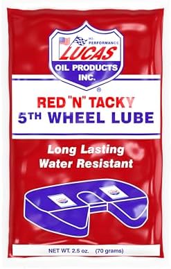 Lucas Oil 10676 Red N Tacky 5th Wheel Lube - 2.5 Ounce Packet