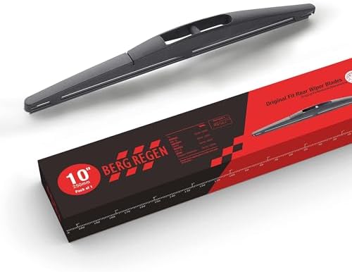 10 "(10-B) Silicone Rear Wiper Blade Replacement for Honda HR-V 21-16 Mitsubishi Outlander Sport 20-11 Infiniti QX56 13-11 QX80 21-14 CX-3 21-16 Back Wiper Blade for My Car
