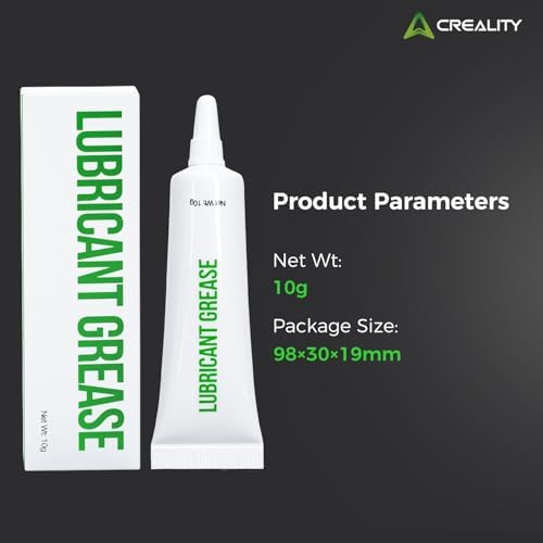 Creality Lubricant Grease for 3D Printer Parts Gear None Toxic Odorless Noise Reduce & Lubricating Oil Lubricant Paste for Ender 3/Ender 5/Ender 3 V3/Ender 3 V3 SE/KE/K1/K1C/K1 Max (Pack of 4)