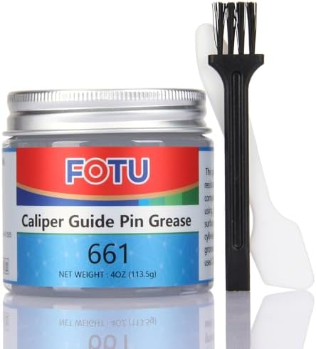 FOTU 661 Brake Caliper Guide Pin Grease,High Temp Silicone for Slider Pins