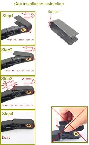 Rear Wiper Arm Blade Replacement for Nissan Rogue 2008-2013 Juke 2011-2016