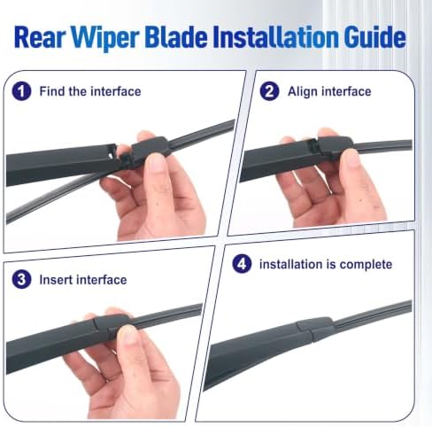 AJK Rear Wiper blade for Volkswagen Tiguan 2009-2017 Car Wipers