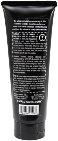 K&N Sealing Grease: 6 Oz; Prevents Air Leaks with Airtight Fit; 99-0704