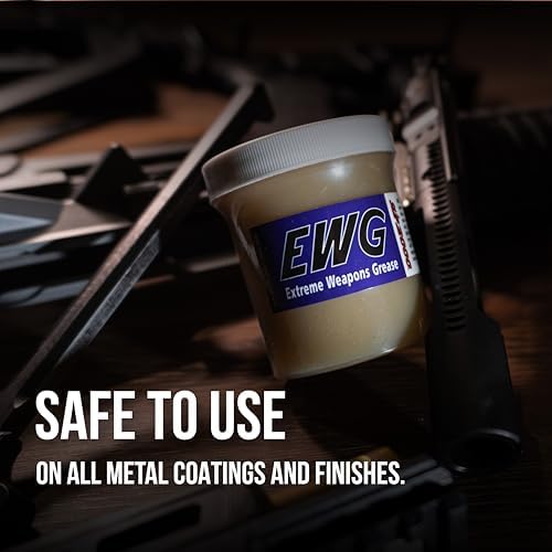 SLIP 2000 Extreme Weapons Grease (EWG), Reduces Friction and Wear, Grease Lube in Anti-Ware Package, Extreme Pressure Properties, No PTFE, 4 oz