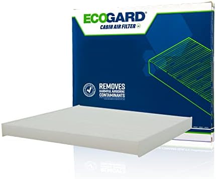 ECOGARD XC10475 Premium Cabin Air Filter | Fits 2012-2019 Nissan Versa 1.6L; 2012-2025 March 1.6L; 2017-2021 NV200 2.0L; 2015-2018 Chevrolet City Express 2.0L, 9" x 10.5" x 1.3" (Pack of 6)
