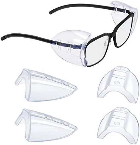 2/4/6/10 Pairs Safety Glasses Side Shields for Eye Protection (2)