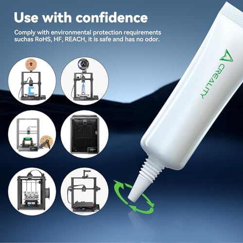Creality Thermal Grease,High Thermal Conductivity,Non-Conductive&Non-Corrosive,Excellent Temperature Performance,Long Durability for Ender 3 V3 SE/KE/Ender 3 V3 Plus/K1 Max/K1C/k2 Plus 3D Printer