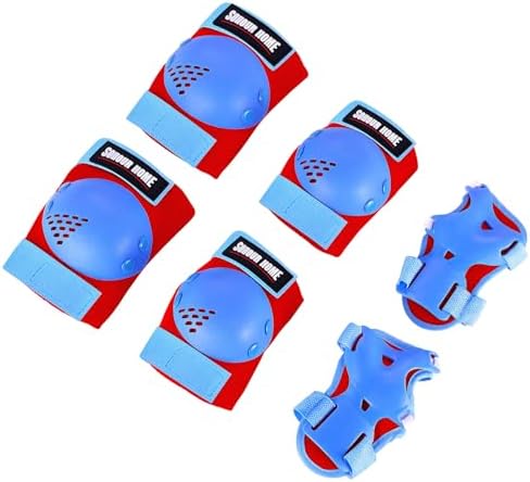 Kids Protective Gear Knee Pads Elbow Pads & Wrist Guards for Roller Skating