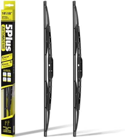 5 PLUS® 18"+18" Silicone Wiper Blades Fits Ford Ranger 2000-2011
