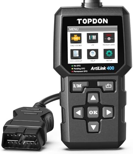 TOPDON AL400 OBD2 Scanner, Check Engine Light Scan Tool, Code Reader
