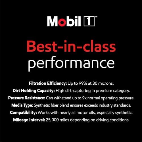 Mobil 1 Extended Performance Oil Filter, M1-110A | 2 Pack