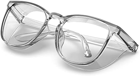 MORK&SUKY Safety Glasses, Stylish Goggles With No Fog Lense, Alternatives To Regular Protective Eyewear For Lab and Nursing.