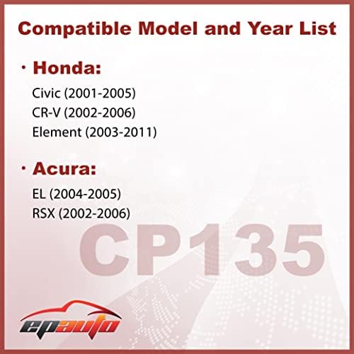 EPAuto CP135 (CF10135) Cabin Air Filter Replacement for Honda