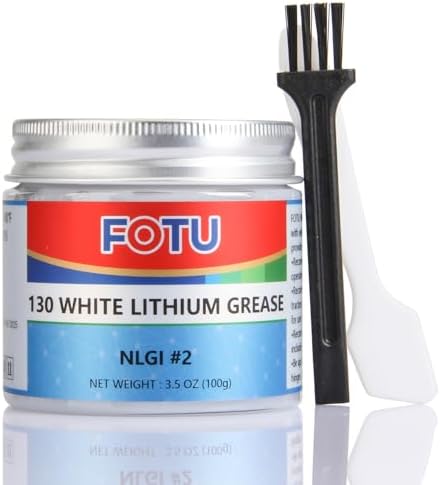 FOTU 130 White Lithium Grease, Multi‑Purpose Lubricant for Metal Parts