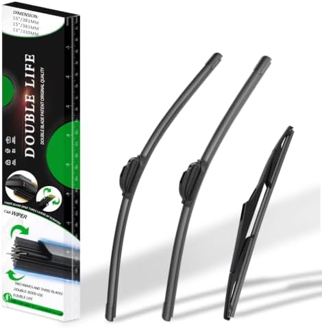 Windshield Wiper Blades compatible with 07-17 wrangler/08-18 wrangler JK