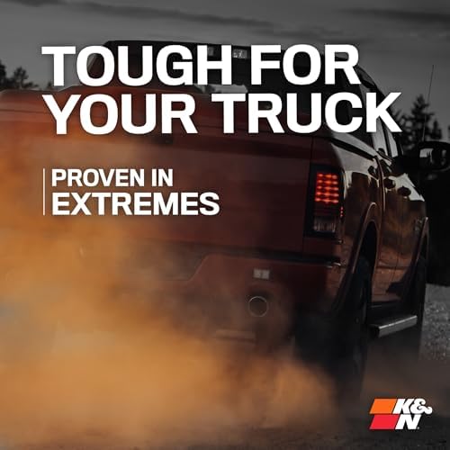 K&N High-Flow Original Lifetime Engine Air Filter: Washable, 33-5009