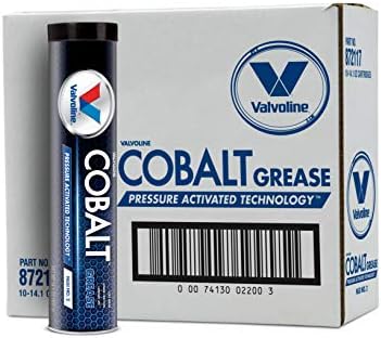 Valvoline Cobalt #2 Heavy Duty (HD) Grease 14.1 OZ Cartridge, Case of 10