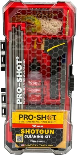 Pro-Shot Gun Cleaning Kits: Universal, Rifle, Pistol, and Shotgun Cleaning Kits with Premium Stainless Micro-Polished Rods, Brushes, Jags, Patches, CLP & Grease – Made in USA