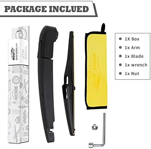 Rear Wiper Arm Blade for Jeep Renegade 2015-2021 Fiat 500X 2016-2022