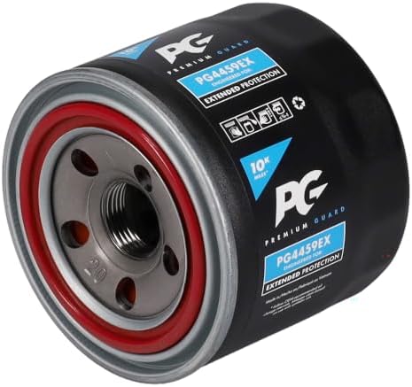PG PG4459EX Extended Performance Oil Filter | Fits 1989-2019 Hyundai Sonata 2.4L; 1999-2020 Elantra 2.0L; 2010-2024 Kia Forte 2.0L; 2001-2020 Optima, Santa Fe 2.4L
