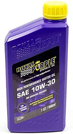 Royal Purple (06130-6PK API-Licensed Heavy Duty SAE 10W-30 High Performance Synthetic Motor Oil - 1 Quart, (Case of 6)