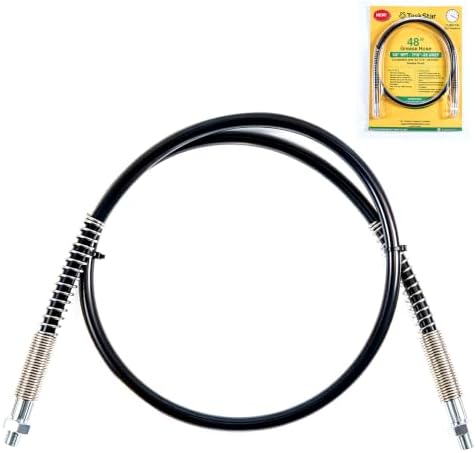 48-Inch Grease Gun Hose 12000 PSI, Compatible with DE-WALT Grease Guns