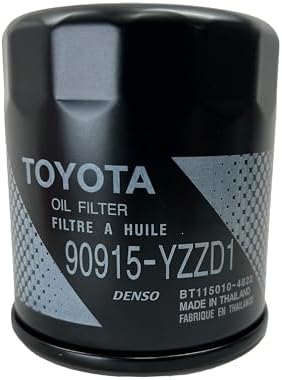 GENUINE OEM Oil Filter 90915-YZZD1 with apsg Plug Oil Drain Gasket 90430-12031 | 3 PACK | Compatible with TOYOTA 4Runner Avalon Camry Supra T100 Tacoma | ES300 GS300 RX300 Others (90915-YZZG2)