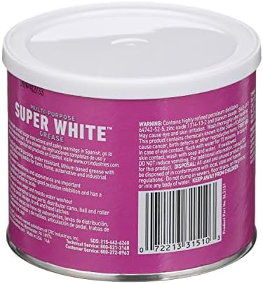 Sta-Lube Super White Multi-Purpose Lithium Grease SL3151-14 Wt Oz. Can, Durable, Multi-Purpose Grease