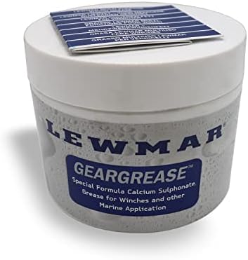 Lewmar Winch Grease, 10.5 oz Tube – Winch Maintenance Grease with Solid Activation and Load-Carrying Features — for winches, windlasses, Steering Gears, Trailer Wheel Bearings, Hydraulic Equipment