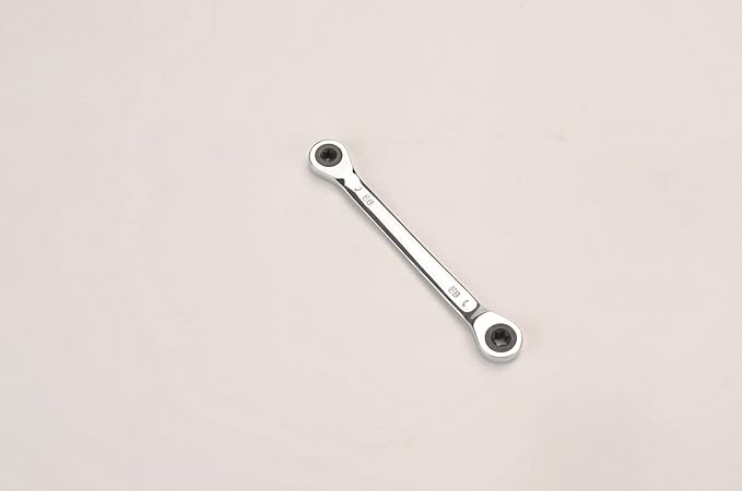 FLZOSPER E-Torx Double Box Ratcheting Wrench, E6x E8，Heavy Duty CR-V Box Ratchet Gear Spanner