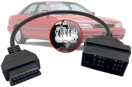 OBD1 to OBD2 Adapter for Toyota 22 Pin to 16 Pin OBD Diagnostic Cable