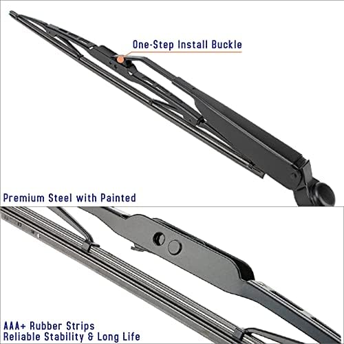 Rear Wiper Arm and Blade for 2011-2020 Grand Caravan, Town & Country