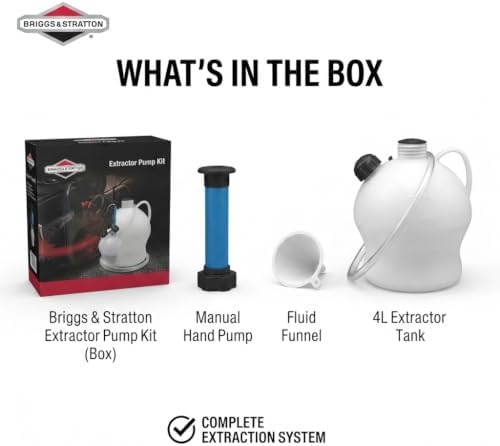Briggs & Stratton 5431K Oil Extractor - 4L
